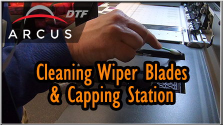 Cleaning Wiper Blades and Capping Station