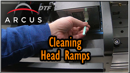 Cleaning Head Plate Ramps